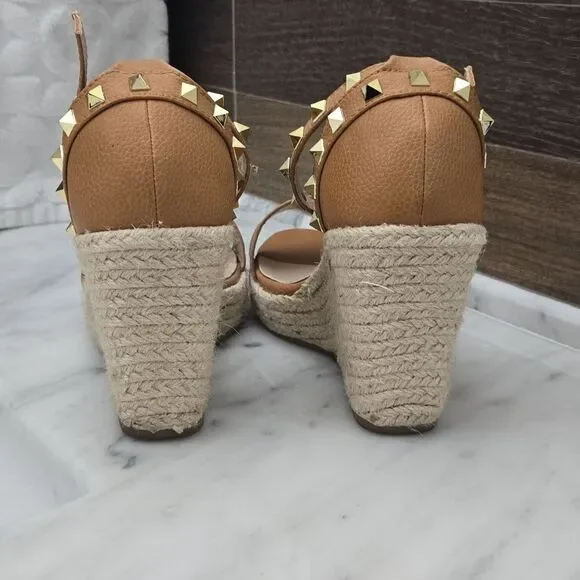 Brown Leather Women's Sandals - Picture 3 of 6